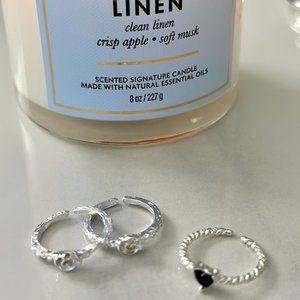 silver rings